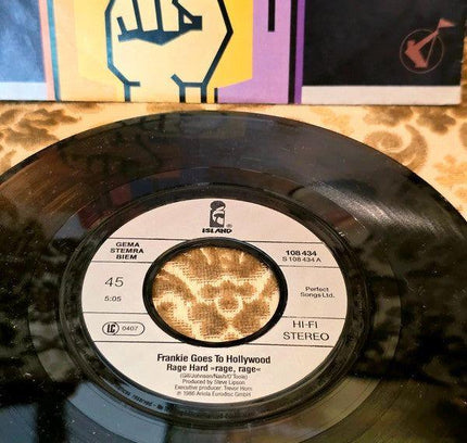 Frankie Goes To Hollywood – Rage Hard Vinyl Record - Yatva