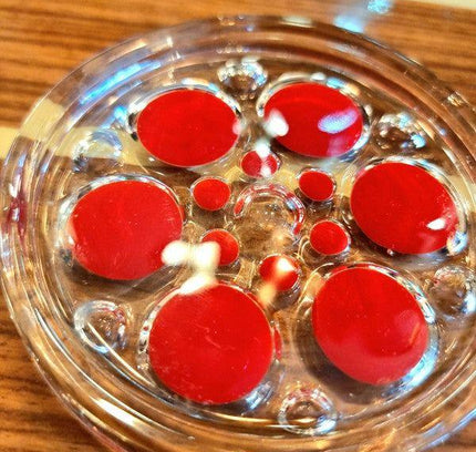 German Glass Coaster Dish Walther Glass - Yatva