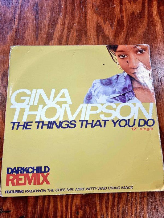 Gina Thompson – The Things That You Do (Darkchild Remix) - Yatva