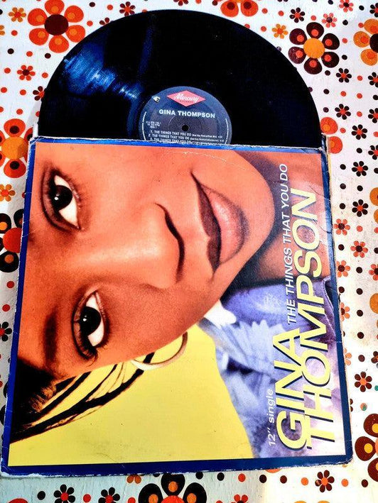 Gina Thompson – The Things That You Do Vinyl Record - Yatva
