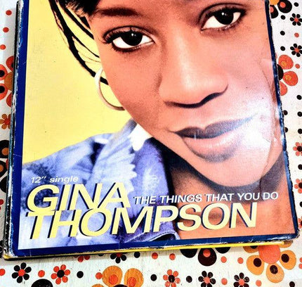 Gina Thompson – The Things That You Do Vinyl Record - Yatva