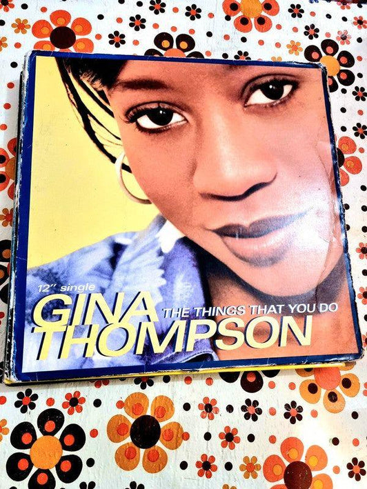 Gina Thompson – The Things That You Do Vinyl Record - Yatva