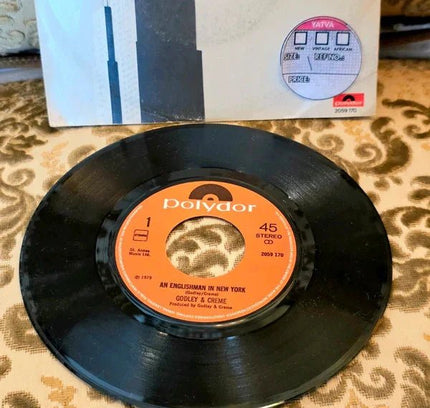 Godley & Creme – An Englishman In New York Vinyl Record - Yatva