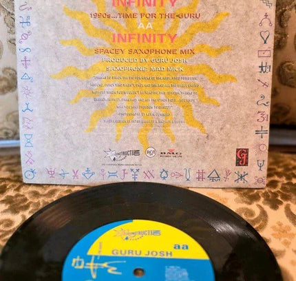 Guru Josh – Infinity Vinyl Record - Yatva