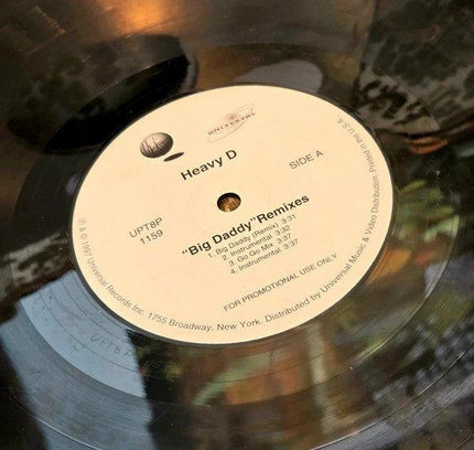 Heavy D – Big Daddy (Remixes) Vinyl Record - Yatva