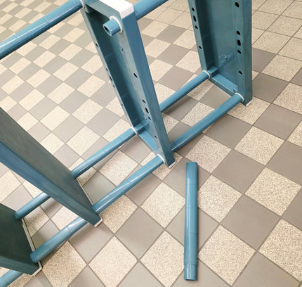 Heavy - Duty 4 - Tier Modular Plastic Shelving Unit - Yatva