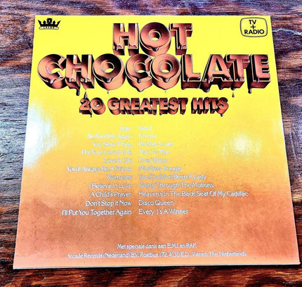 Hot Chocolate – 20 Greatest Hits - Yatva