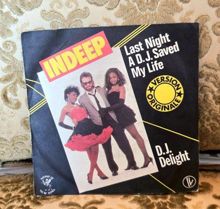 Indeep – Last Night A D.J. Saved My Life Vinyl Record - Yatva