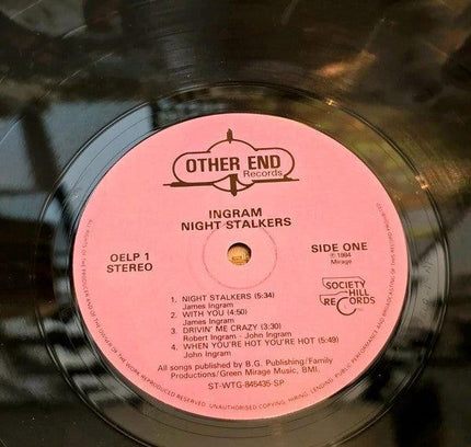 Ingram – Night Stalkers Vinyl Record - Yatva