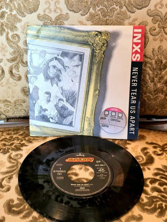 INXS – Never Tear Us Apart Vinyl Record - Yatva