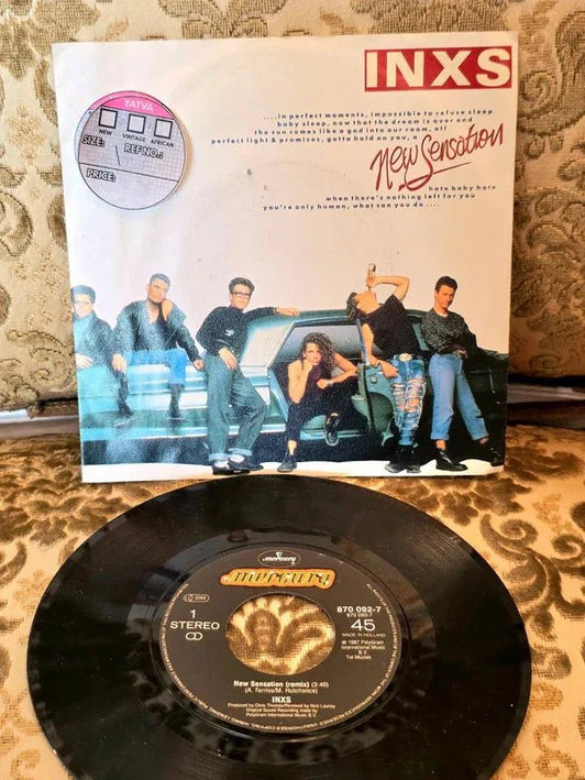 INXS – New Sensation Vinyl Record - Yatva