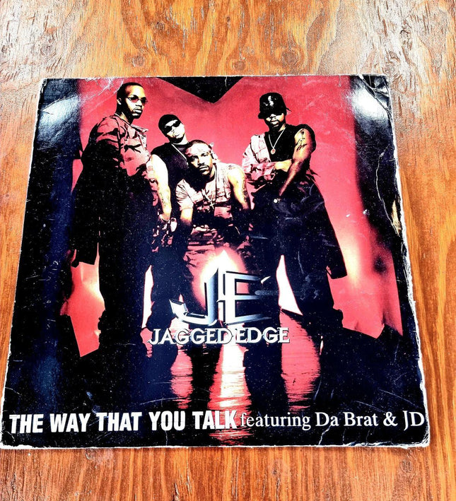 Jagged Edge Featuring Da Brat & JD – The Way That You Talk . Vinyl Record - Yatva