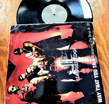Jagged Edge Featuring Da Brat & JD – The Way That You Talk . Vinyl Record - Yatva