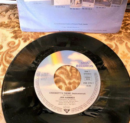 Jan Hammer – Crockett's Theme Vinyl Record - Yatva