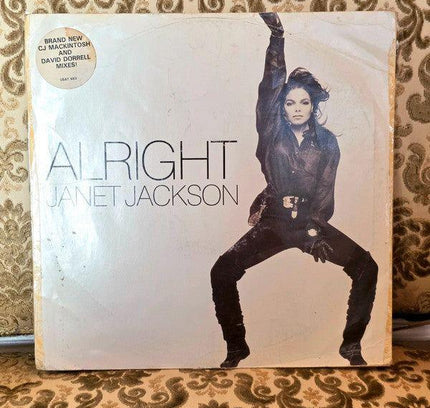 Janet Jackson – Alright Vinyl Record - Yatva