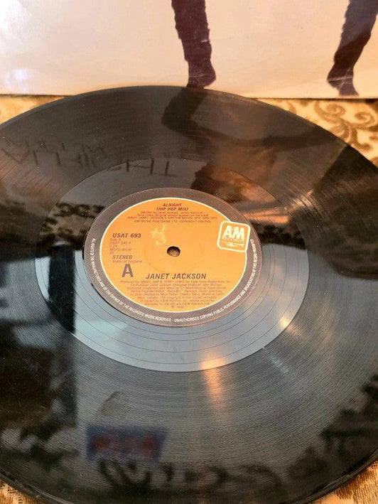Janet Jackson – Alright Vinyl Record - Yatva