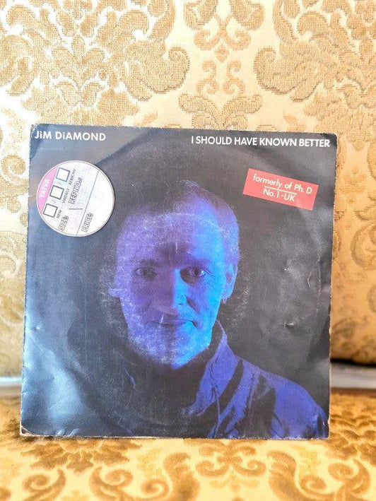 Jim Diamond – I Should Have Known Better (Aïe! Aïe! Aïe!) Vinyl Record - Yatva