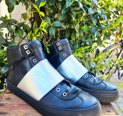 Jimmy Choo "Archie" High - Top Sneaker Trainers - Yatva