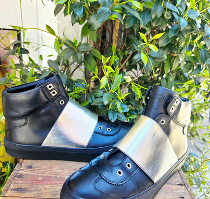 Jimmy Choo "Archie" High - Top Sneaker Trainers - Yatva