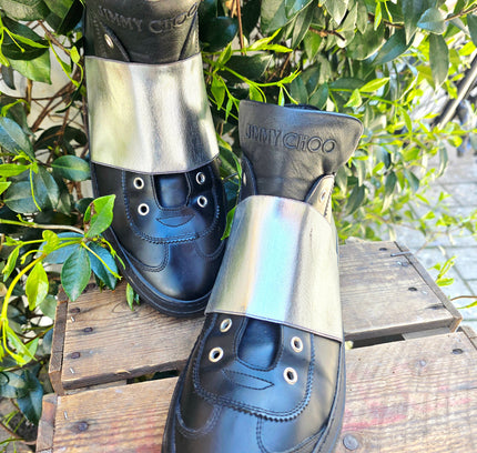 Jimmy Choo "Archie" High - Top Sneaker Trainers - Yatva