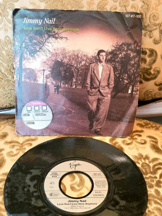 Jimmy Nail – Love Don't Live Here Anymore Vinyl Record - Yatva
