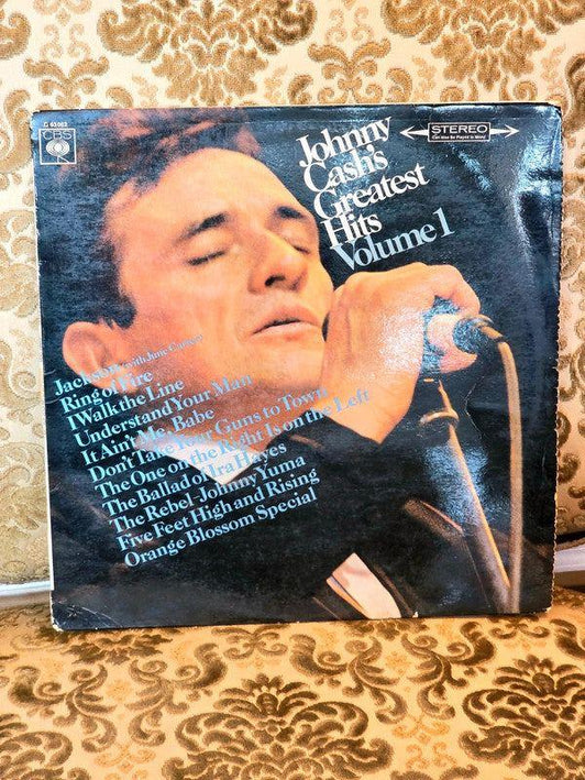 Johnny Cash – Greatest Hits Volume 1 Vinyl Record - Yatva