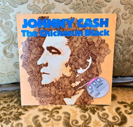 Johnny Cash – The Chicken In Black Vinyl Record - Yatva