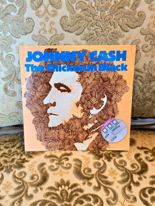 Johnny Cash – The Chicken In Black Vinyl Record - Yatva