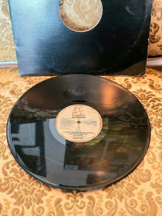 Johnny Gill – Rub You The Right Way Vinyl Record - Yatva