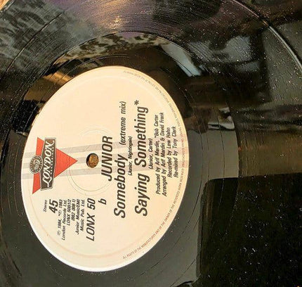 Junior – Somebody Vinyl Record - Yatva