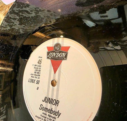 Junior – Somebody Vinyl Record - Yatva