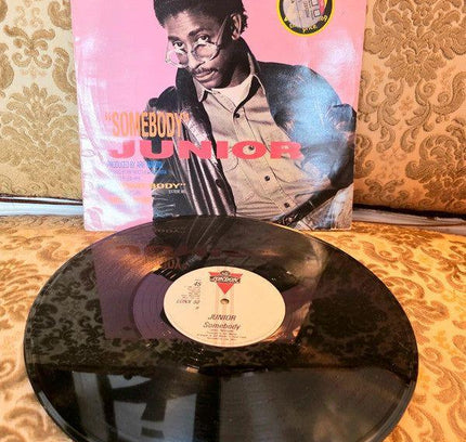 Junior – Somebody Vinyl Record - Yatva