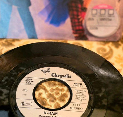 K - Ram – Ménage À Trois Vinyl Record - Yatva