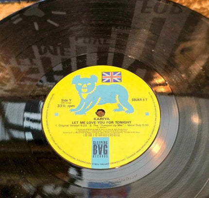 Kariya – Let Me Love You For Tonight Vinyl Record - Yatva