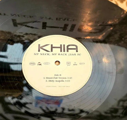 Khia – My Neck, My Back (Lick It) Vinyl Record - Yatva