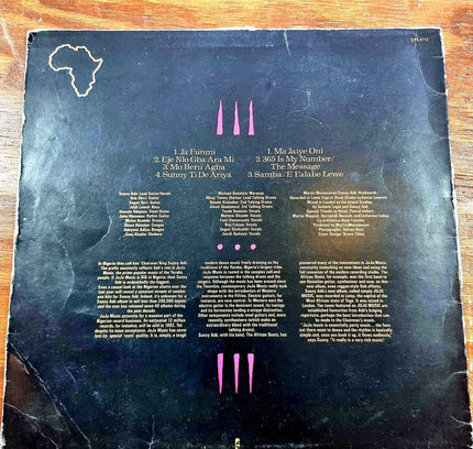 King Sunny Adé And His African Beats* – Juju Music - Vinyl Record - Yatva