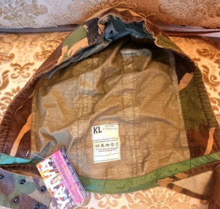 KL Dutch Army Camo Cold Weather Field Hood - Yatva
