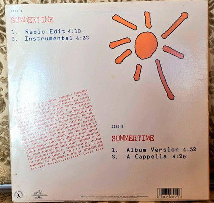 Kronic – Summertime Vinyl Record - Yatva