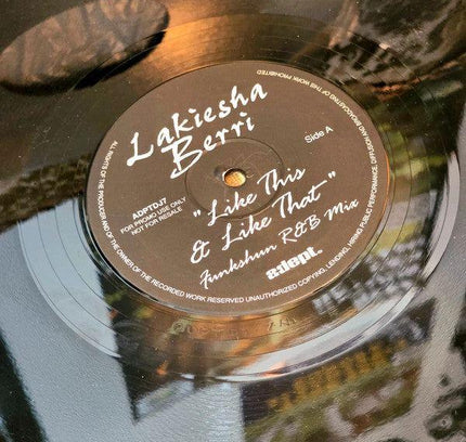 Lakiesha Berri – Like This & Like That Vinyl Record - Yatva