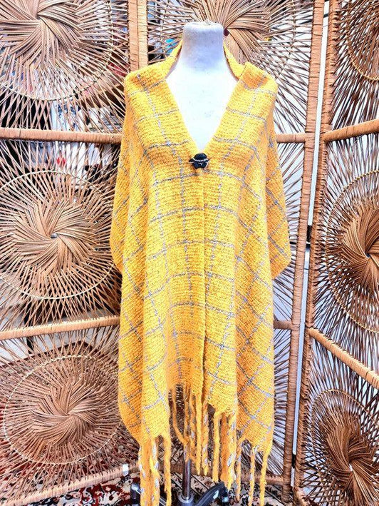 Large Knitwear Scarf Shawl - Yatva