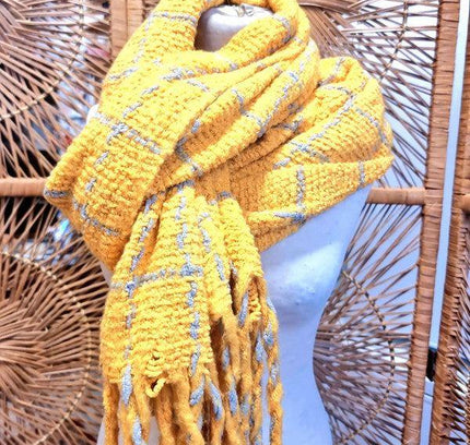 Large Knitwear Scarf Shawl - Yatva