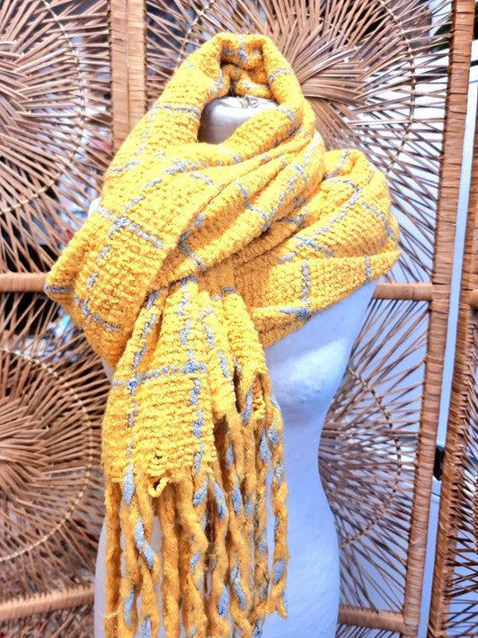 Large Knitwear Scarf Shawl - Yatva