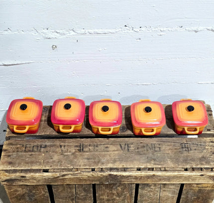 Le Creuset Mini Square Cocottes (Set of 5) - Yatva