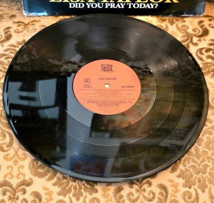 Lisa Taylor – Did You Pray Today? Vinyl Record - Yatva