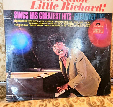 Little Richard – The Incredible Little Richard! Sings His Greatest Hits - Recorded Live Vinyl Record - Yatva