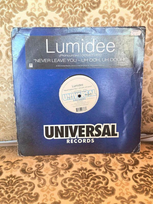 Lumidee – Never Leave You - Uh Ooh, Uh Oooh! Vinyl Record - Yatva