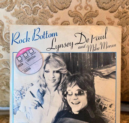 Lynsey De Paul And Mike Moran – Rock Bottom Vinyl Record Good - Yatva