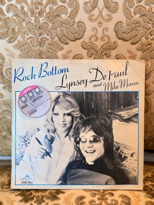 Lynsey De Paul And Mike Moran – Rock Bottom Vinyl Record Good - Yatva