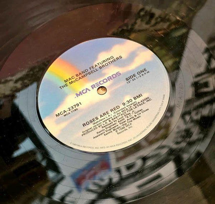 Mac Band Featuring The McCampbell Brothers – Roses Are Red Vinyl Record - Yatva