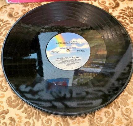 Mac Band Featuring The McCampbell Brothers – Roses Are Red Vinyl Record - Yatva